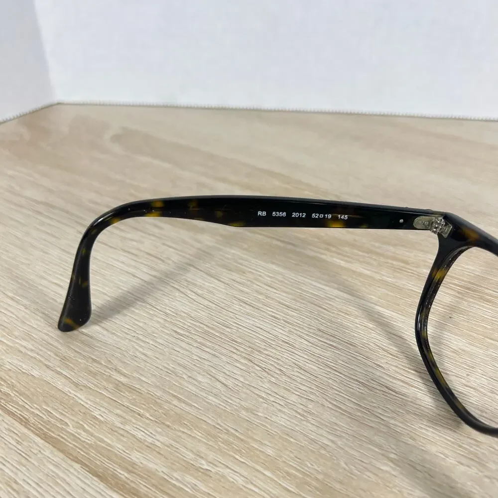 Ray-Ban RB5356 2012 Round Havana Brown Eyeglasses Frames Only 52-19-145